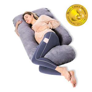 Almohada de embarazo forma de U <b>PRE - VENTA</b> - MOMCOZY - Mini Nuts - Expertos en sillas de auto y coches de paseo para bebés