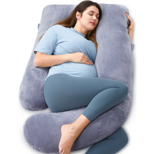 Almohada de embarazo forma de U <b>PRE - VENTA</b> - MOMCOZY - Mini Nuts - Expertos en sillas de auto y coches de paseo para bebés