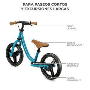 Bicicleta de aprendizaje Space - KinderKraft - Mini Nuts - Expertos en sillas de auto y coches de paseo