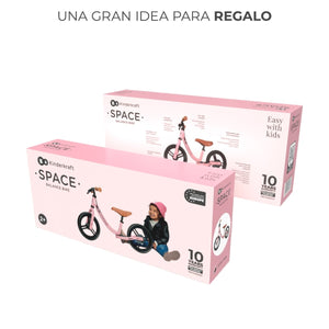 Bicicleta de aprendizaje Space - KinderKraft - Mini Nuts - Expertos en sillas de auto y coches de paseo