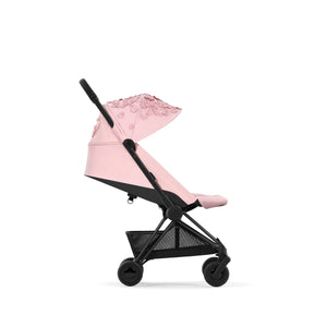 Coche de Paseo Cöya FE Simply Flowers Pink - Cybex Platinium - Mini Nuts - Expertos en sillas de auto y coches de paseo para bebés