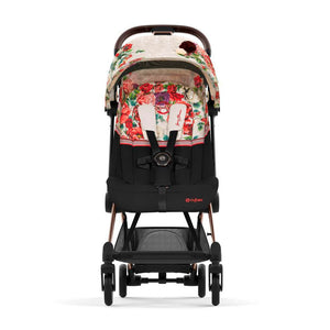 Coche de Paseo Cöya FE Spring Blossom Light Beige - Cybex Platinum - Mini Nuts - Expertos en sillas de auto y coches de paseo para bebés