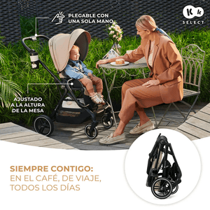 Coche de paseo Yoxi - KinderKraft - Mini Nuts - Expertos en sillas de auto y coches de paseo