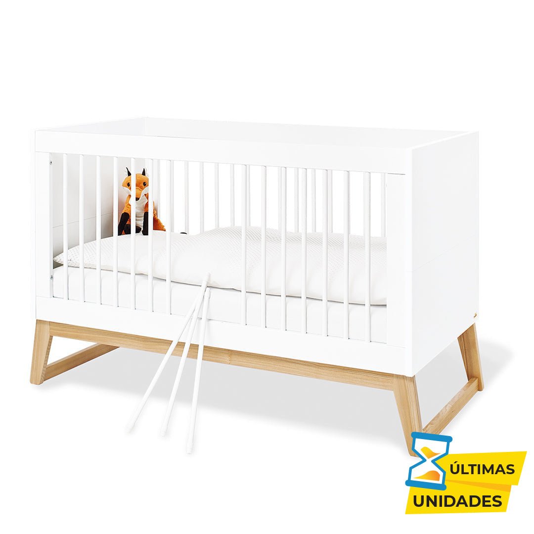 Cuna/Cama de transición de madera Bridge 140x70cm - Pinolino - Mini Nuts - Expertos en sillas de auto y coches de paseo