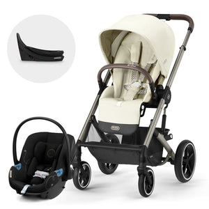 Travel System Balios S Lux 3.0 - Cybex Gold - Mini Nuts - Expertos en sillas de auto y coches de paseo