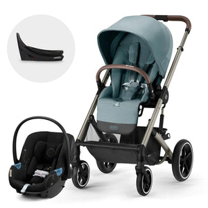 Travel System Balios S Lux 3.0 - Cybex Gold - Mini Nuts - Expertos en sillas de auto y coches de paseo