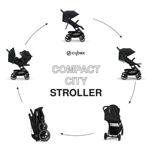 Travel System Beezy 2 - Cybex Gold - Mini Nuts - Expertos en sillas de auto y coches de paseo