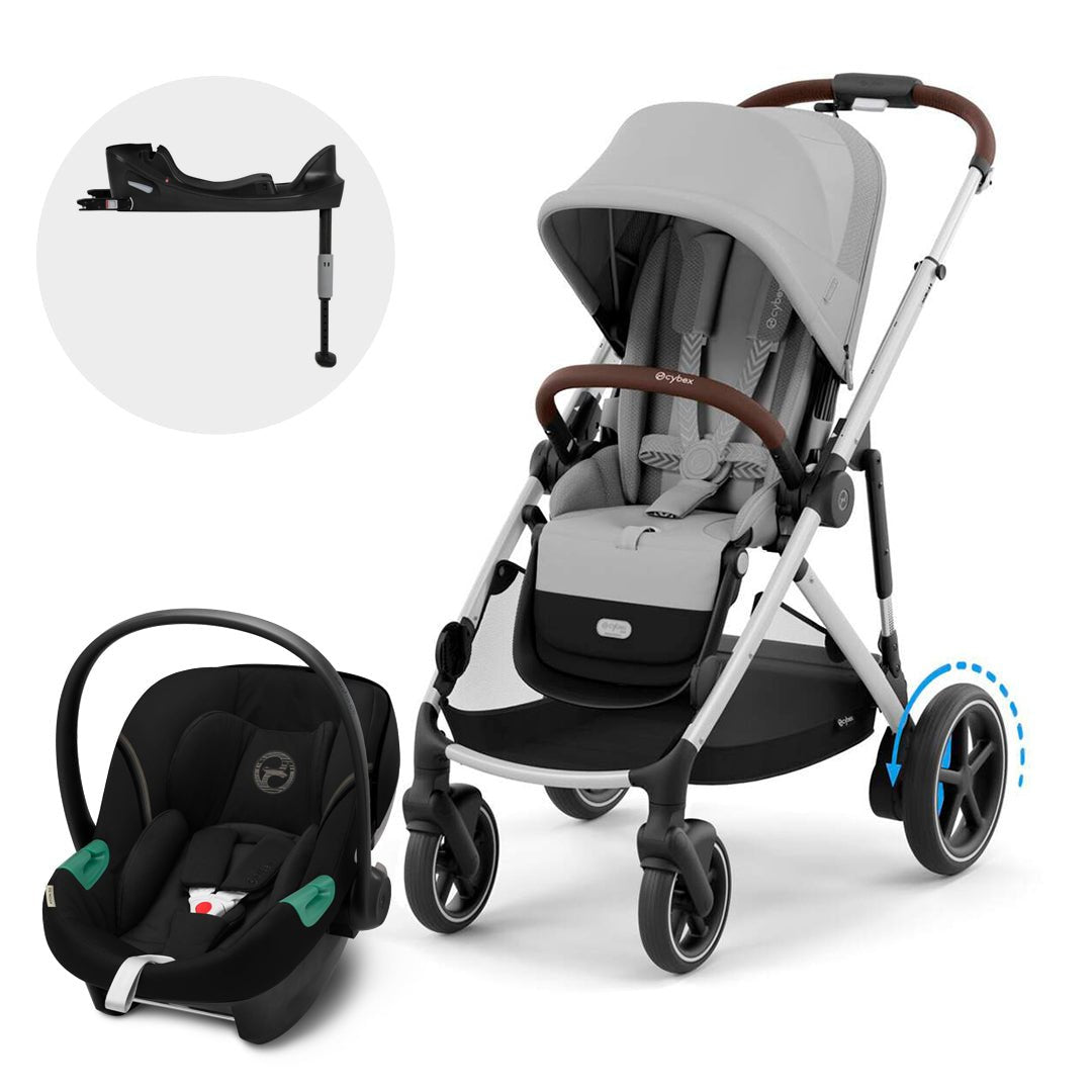 Travel System e - Gazelle S - Cybex Gold - Mini Nuts - Expertos en sillas de auto y coches de paseo