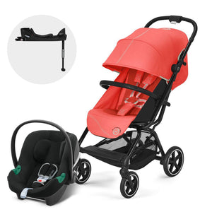 Travel System Eezy S Plus 2 - Cybex Gold - Mini Nuts - Expertos en sillas de auto y coches de paseo