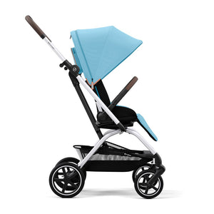 Travel System Eezy S Twist Plus 2 + Aton G Swivel + Base - Cybex Gold - Mini Nuts - Expertos en sillas de auto y coches de paseo