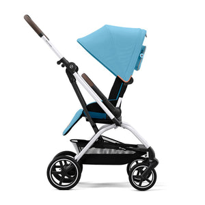 Travel System Eezy S Twist Plus 2 + Aton G Swivel + Base - Cybex Gold - Mini Nuts - Expertos en sillas de auto y coches de paseo