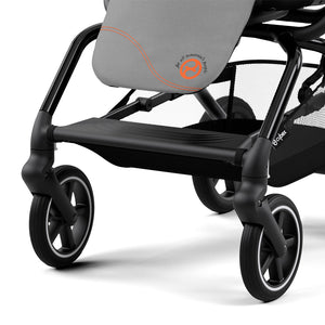 Travel System Eezy S Twist Plus 2 + Aton G Swivel + Base - Cybex Gold - Mini Nuts - Expertos en sillas de auto y coches de paseo