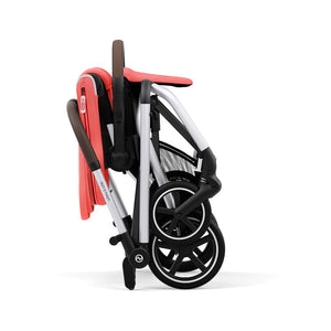 Travel System Eezy S Twist Plus 2 - Cybex Gold - Mini Nuts - Expertos en sillas de auto y coches de paseo