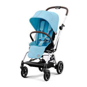 Travel System Eezy S Twist Plus 2 - Cybex Gold - Mini Nuts - Expertos en sillas de auto y coches de paseo