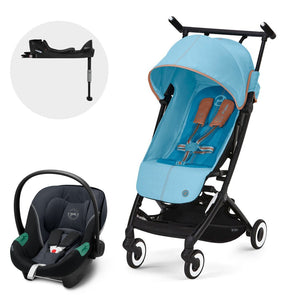 Travel System Libelle - Cybex Gold - Mini Nuts - Expertos en sillas de auto y coches de paseo