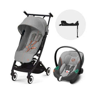 Travel System Libelle One Box con Aton S2 - Cybex Gold - Mini Nuts - Expertos en sillas de auto y coches de paseo