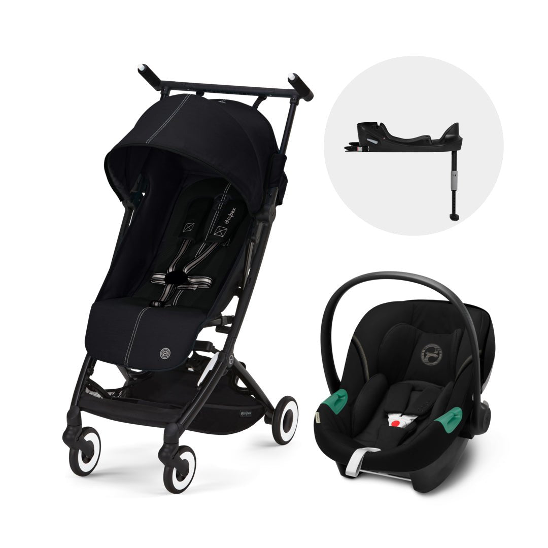 Travel System Libelle One Box con Aton S2 - Cybex Gold - Mini Nuts - Expertos en sillas de auto y coches de paseo