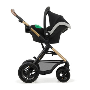 Travel System Moov 2 Air XL 3 en 1 + Base Isofix Mink FX - KinderKraft - Mini Nuts - Expertos en sillas de auto y coches de paseo