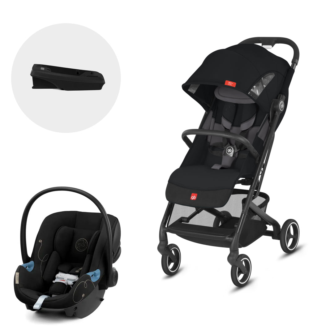 Travel System Qbit Plus All City + Aton G + Base - GB / Cybex-Mini Nuts - Expertos en sillas de auto y coches de paseo para bebés