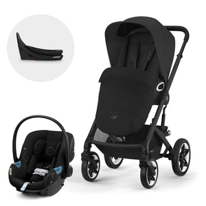 Travel System Talos S Lux 2 + Aton G Swivel + Base - Cybex Gold-Mini Nuts - Expertos en sillas de auto y coches de paseo para bebés