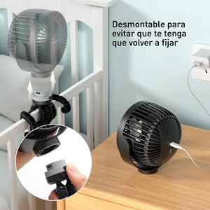 Ventilador Portátil - MOMCOZY - Mini Nuts - Expertos en sillas de auto y coches de paseo